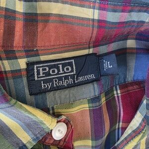 Polo by Ralph Lauren Men's Multicolor Plaid Shirt